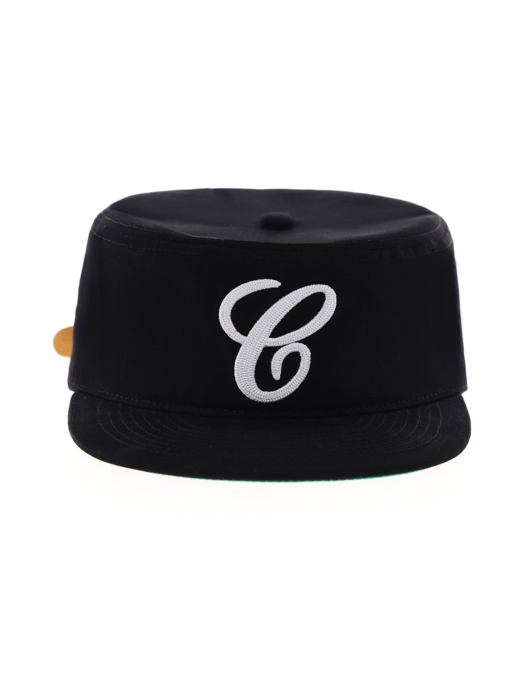 6CRAYON Vintage Flat Top Casual Baseball Cap - Black
