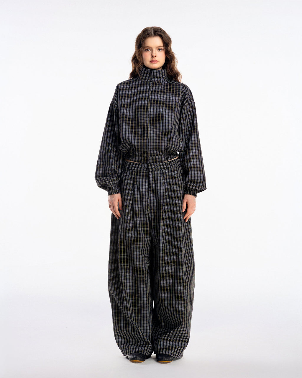 PUSH PUSH Gingham Uniform Set - Golden Noir