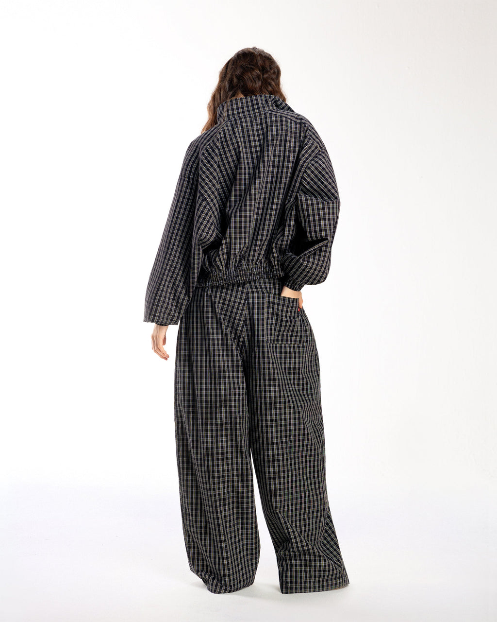 PUSH PUSH Gingham Uniform Set - Golden Noir