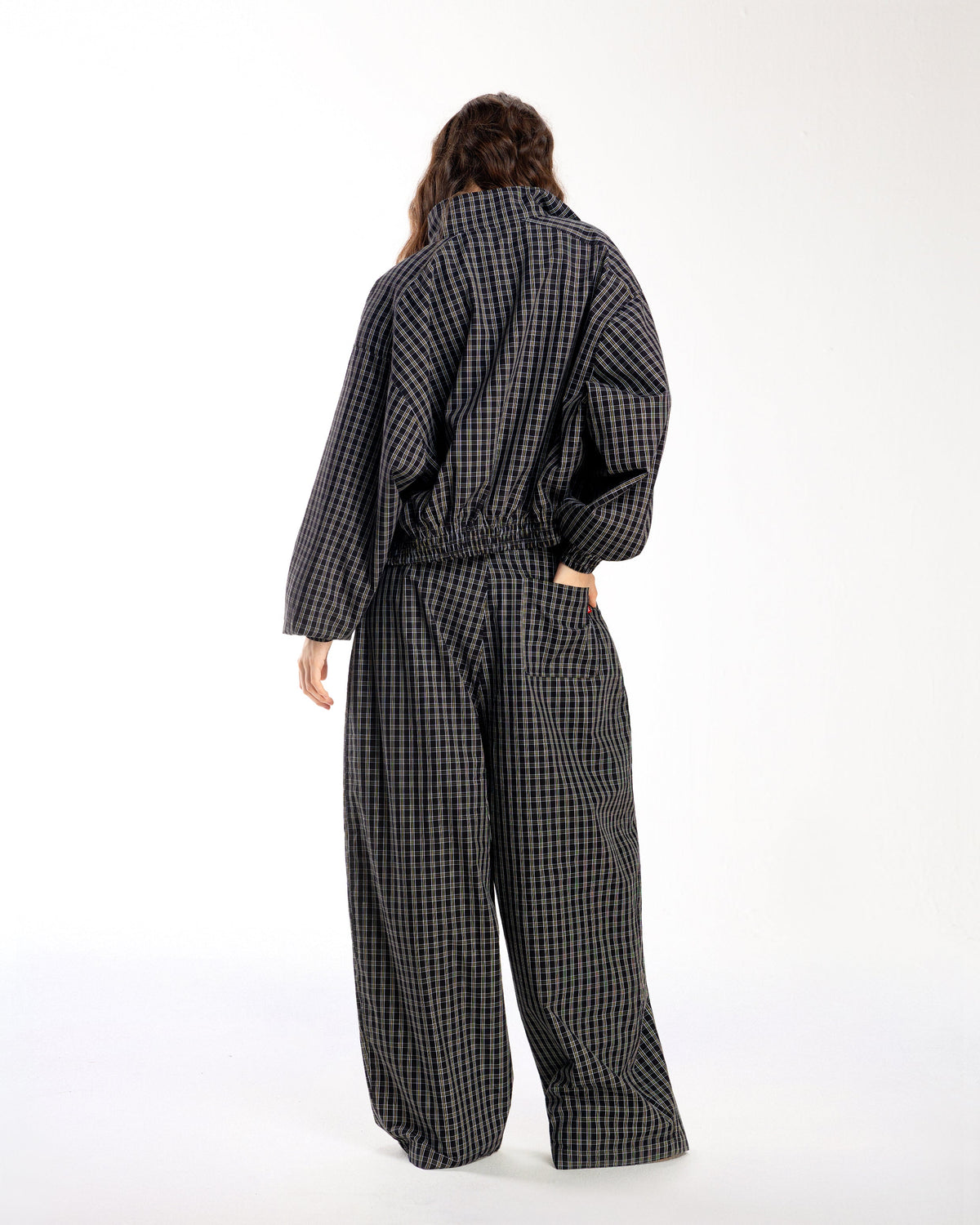 PUSH PUSH Gingham Uniform Set - Golden Noir