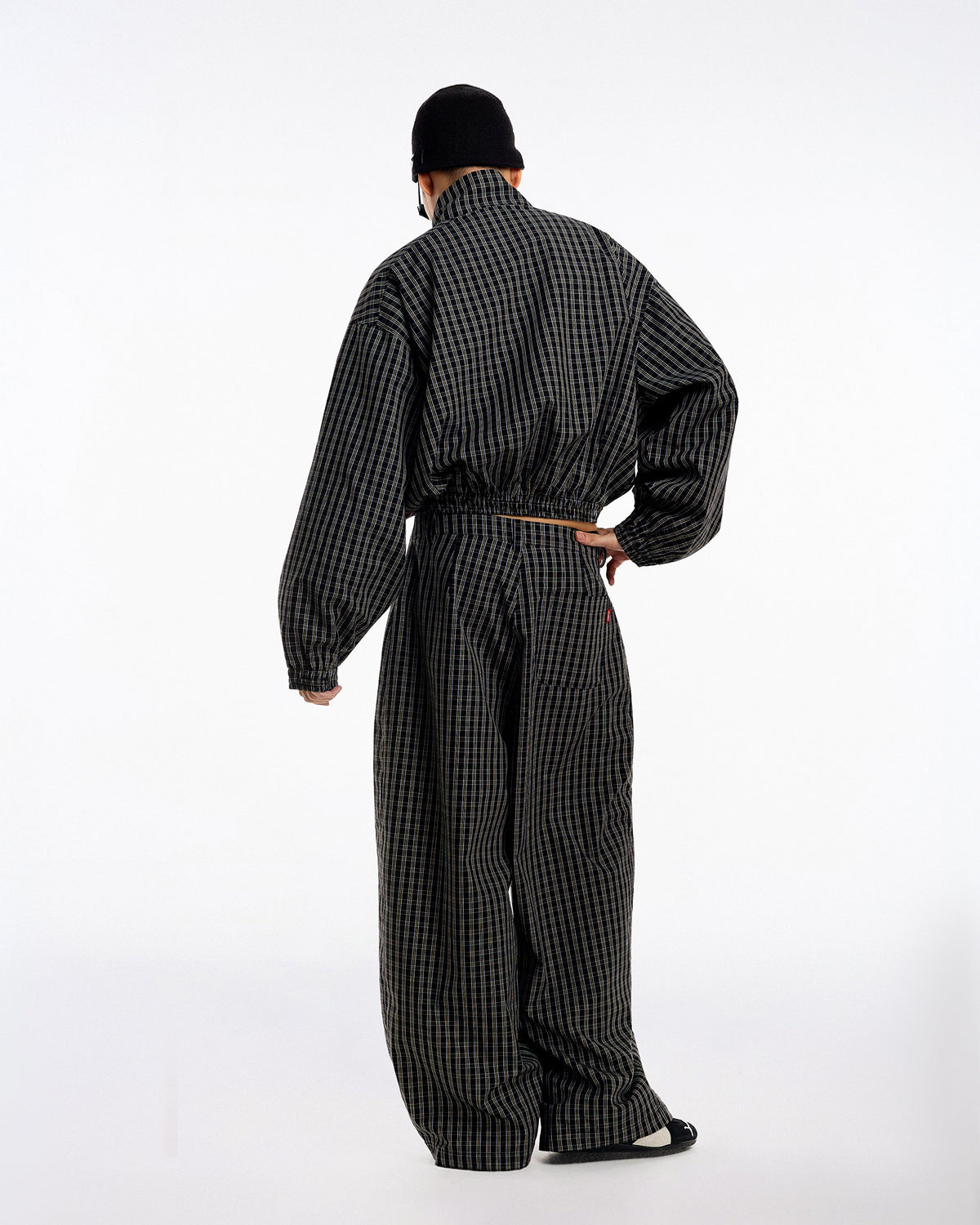 PUSH PUSH Gingham Uniform Set - Golden Noir