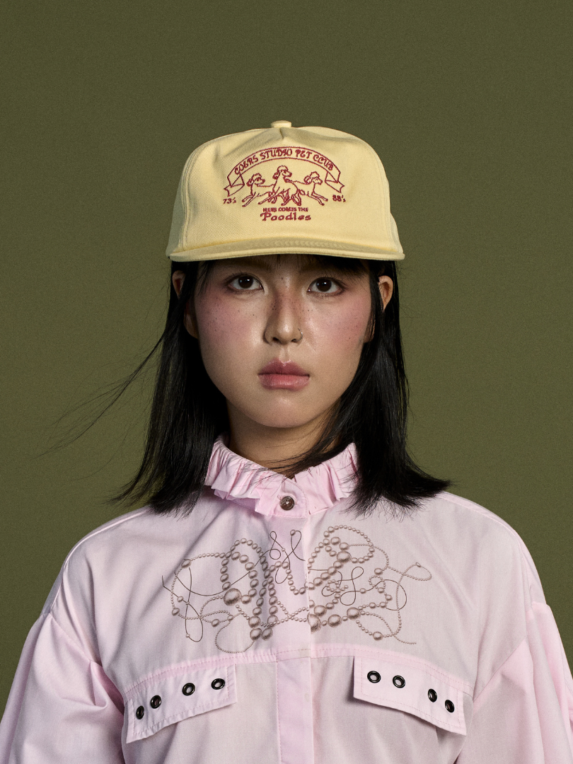 Goers Studio Pet Club Cap in Vanilla