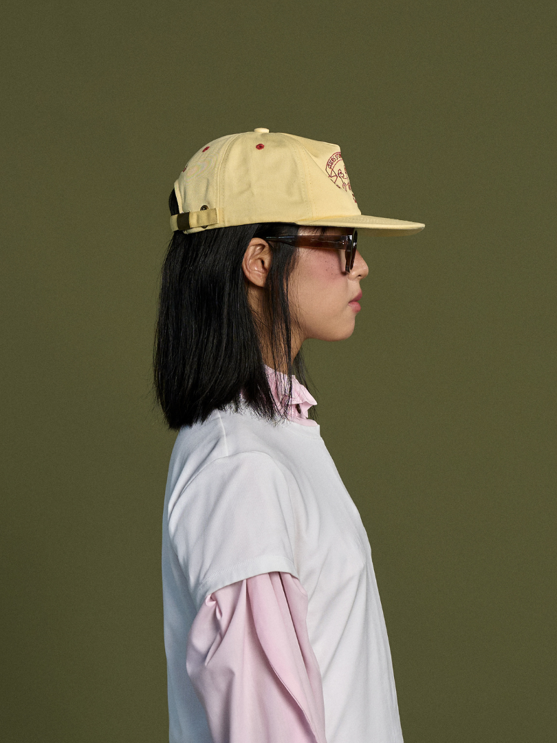 Goers Studio Pet Club Cap in Vanilla