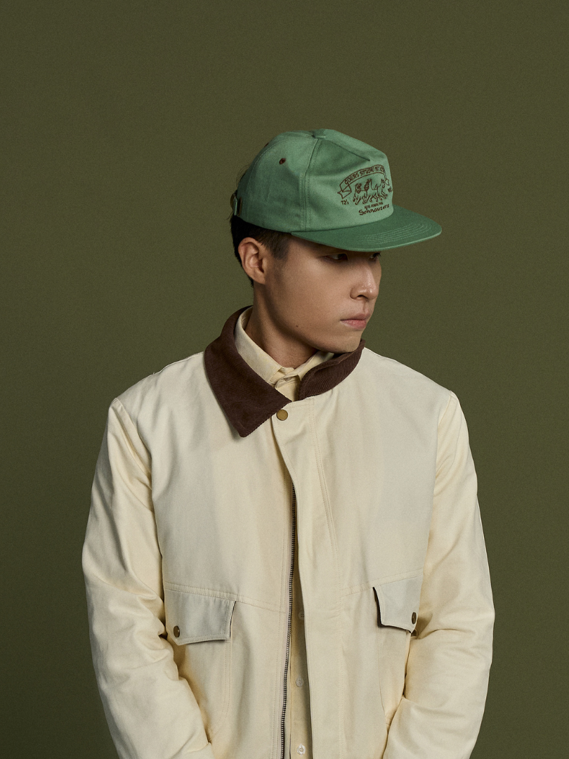 Goers Studio Pet Club Cap in Matcha Green