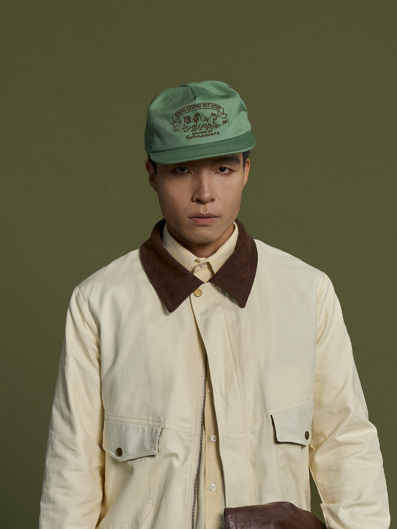 Goers Studio Pet Club Cap in Matcha Green