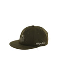 6CRAYON Autumn-Winter Classic Embroidered Wool Blend Six-Panel Baseball Cap