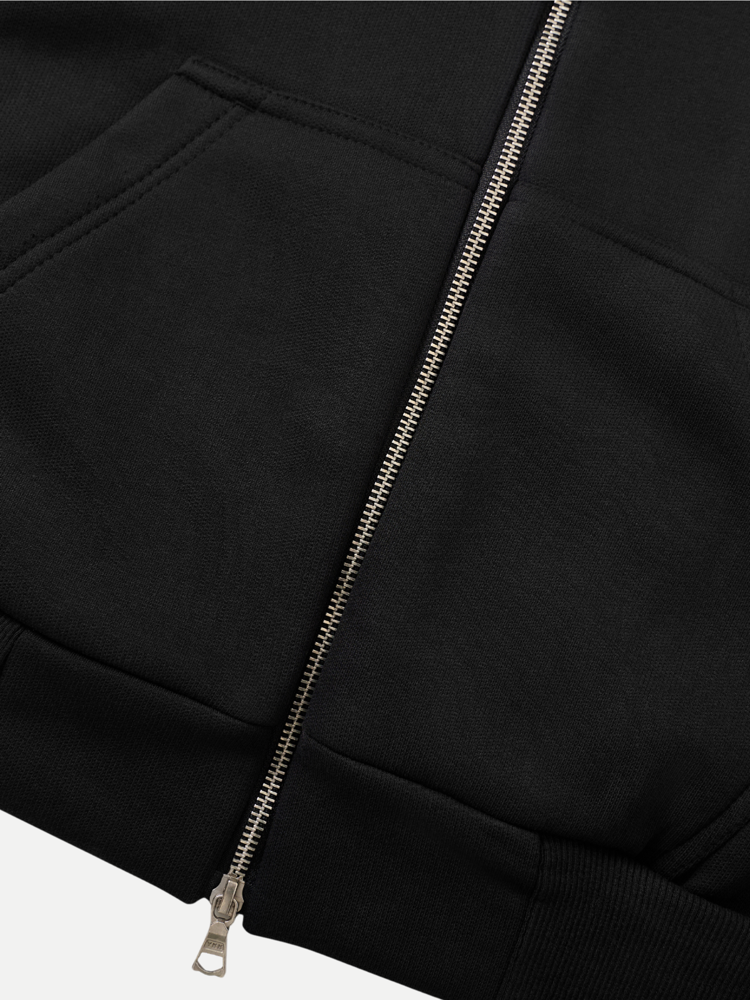 Goers Studio Capsule Double-Zipped Hoodie in Black