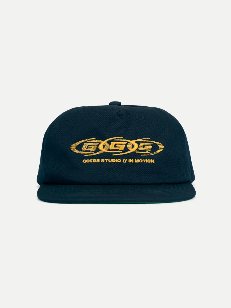 Goers Studio Signature "In Motion" Cap in Navy