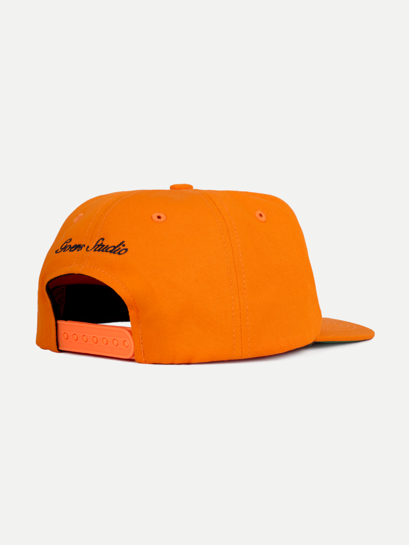 Goers Studio Signature "In Motion" Cap in Orange