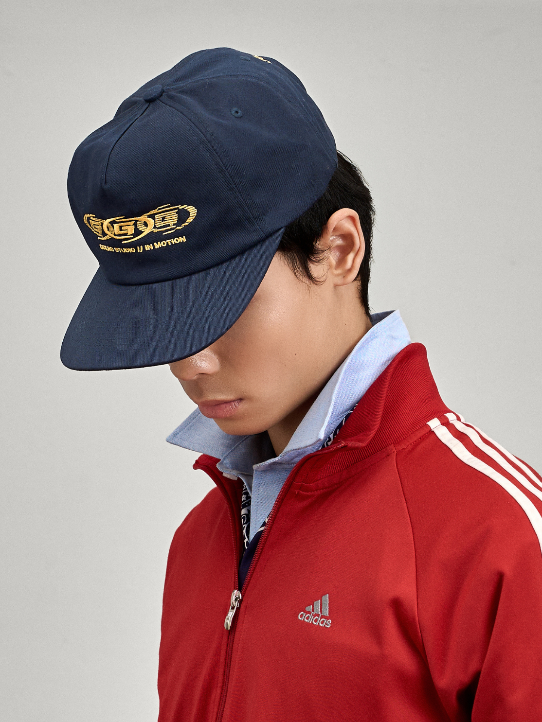 Goers Studio Signature "In Motion" Cap in Navy
