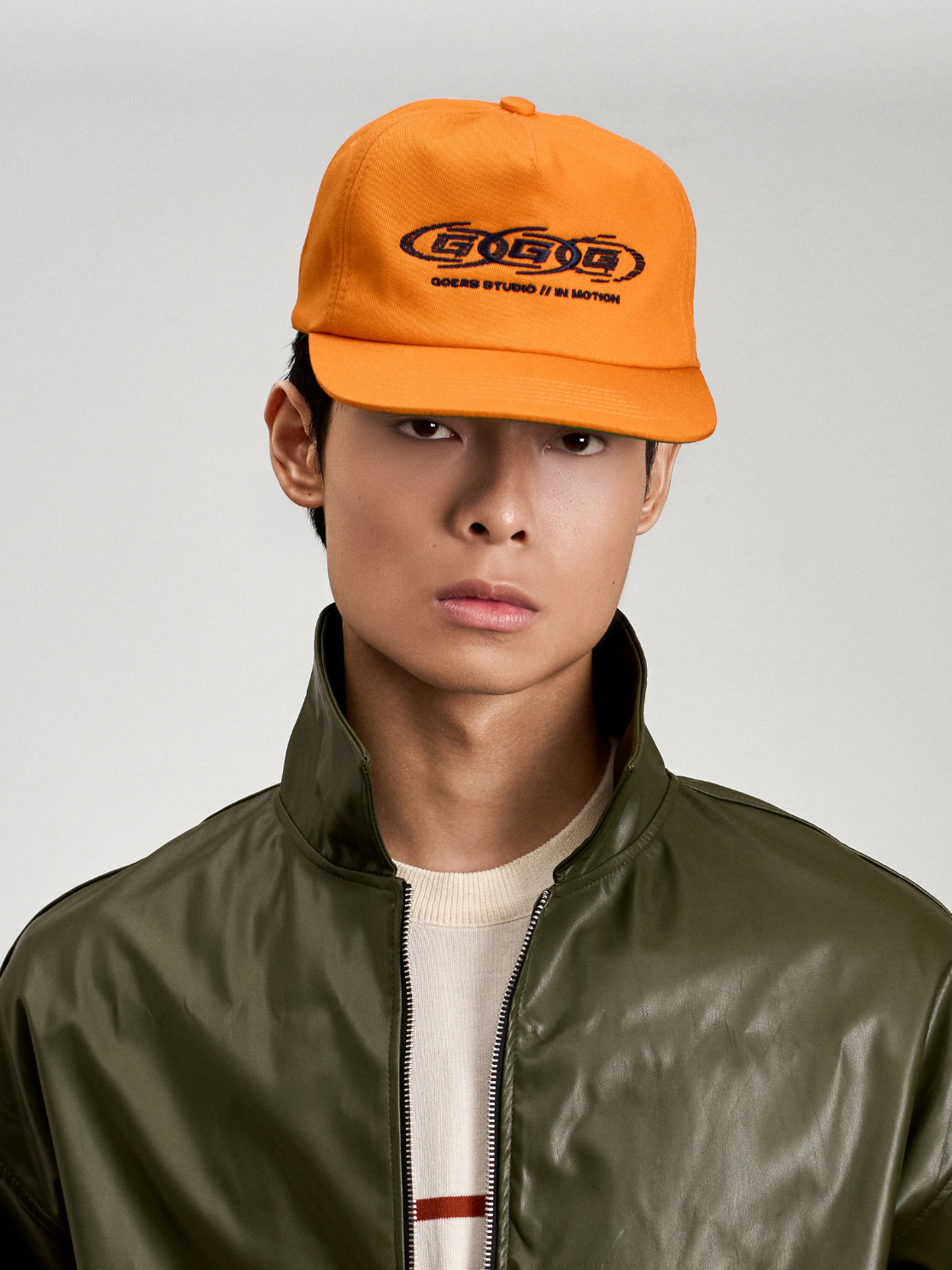 Goers Studio Signature "In Motion" Cap in Orange