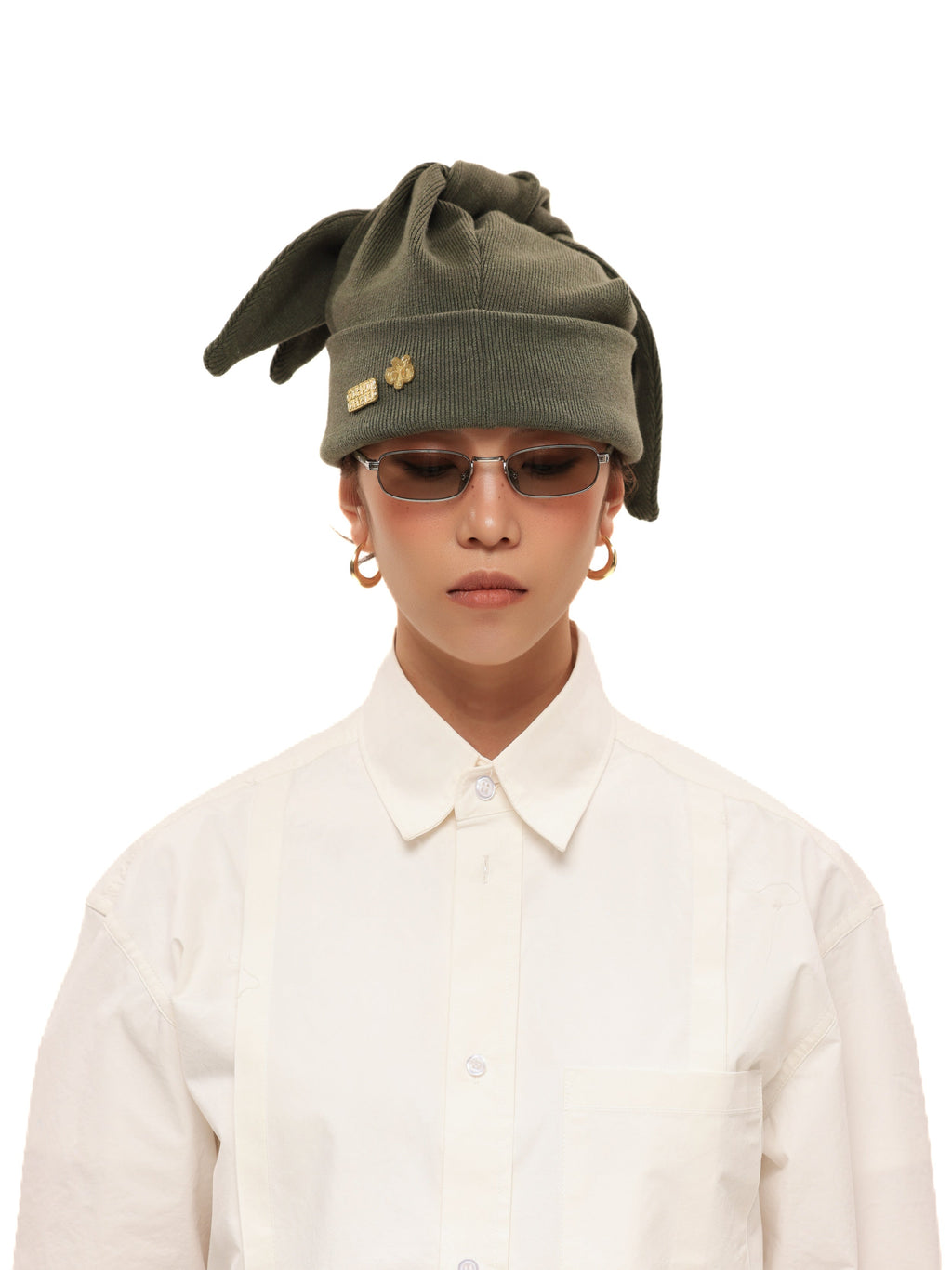 6CRAYON Multi-Way 3-Ear Knit Beanie