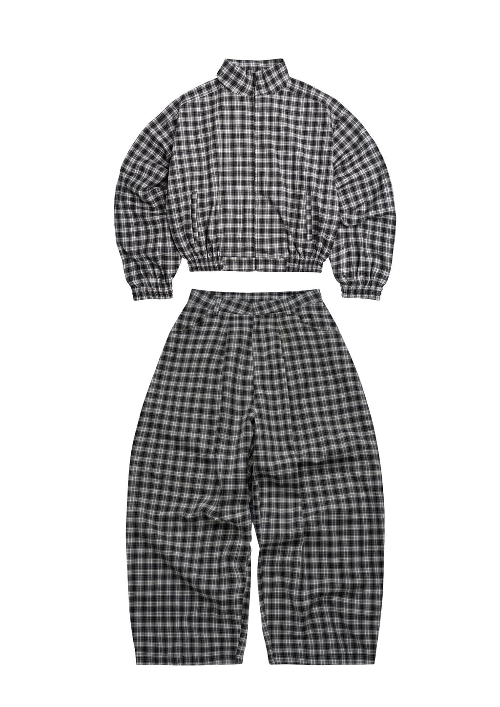 PUSH PUSH Gingham Uniform Set - Mono