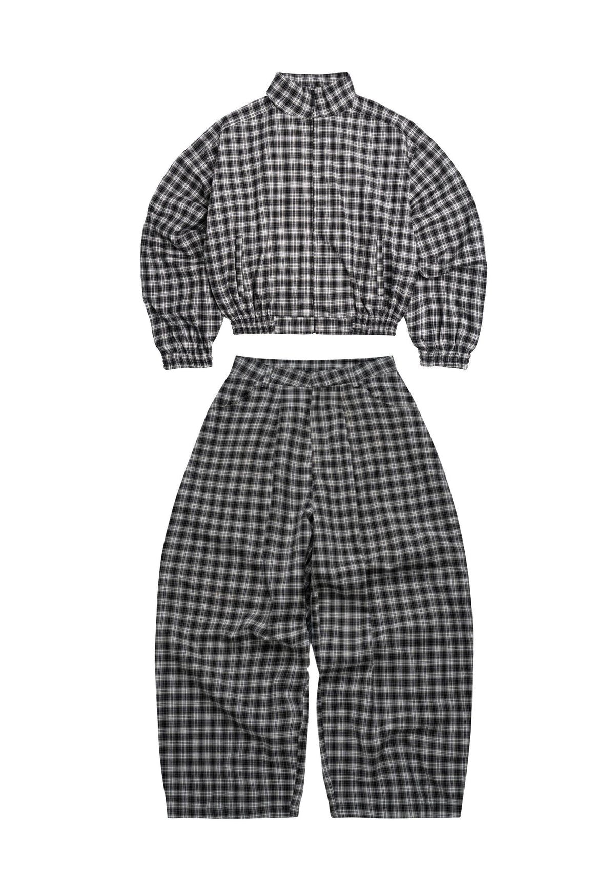 PUSH PUSH Gingham Uniform Set - Mono