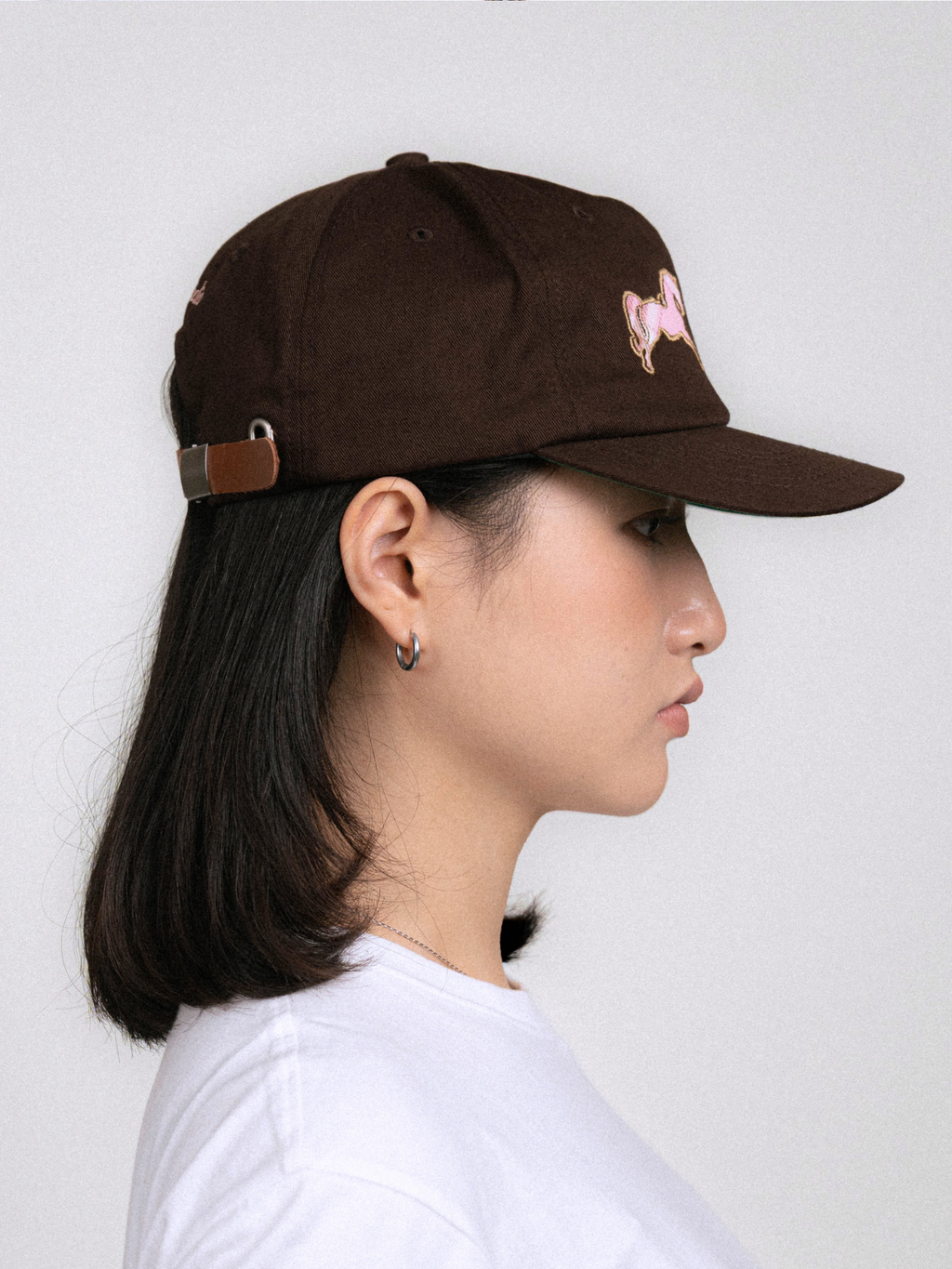 Goers Studio Horse Snapback in Brown
