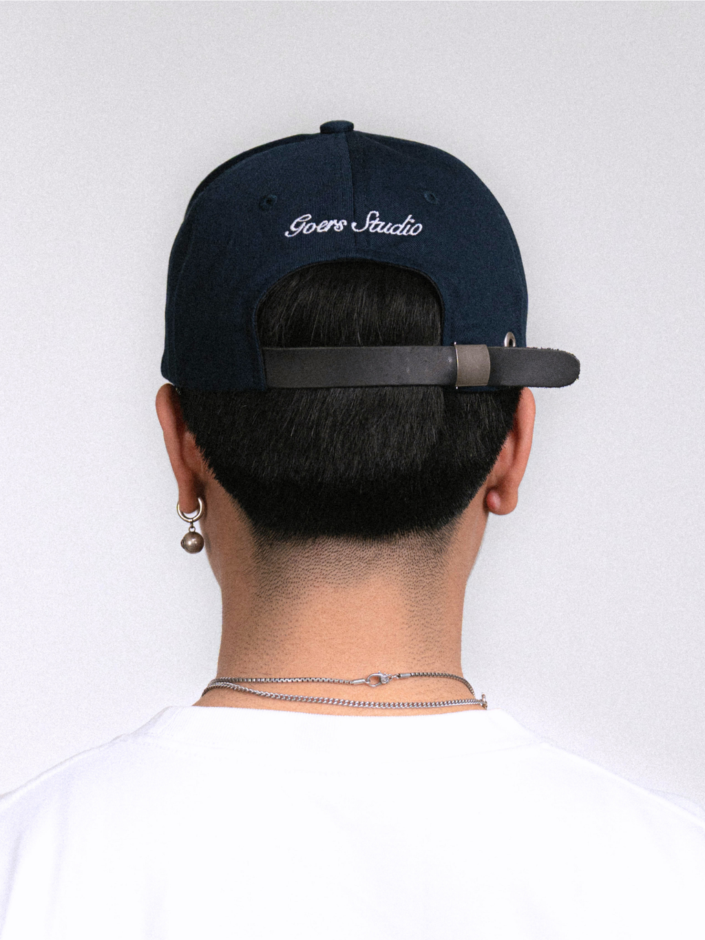 Goers Studio Horse Snapback in Navy