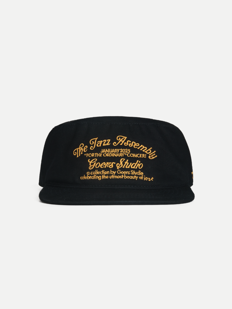 Goers Studio Unforgettable Painters Cap in Black
