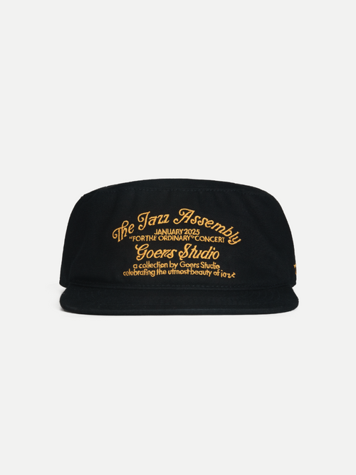 Goers Studio Unforgettable Painters Cap in Black