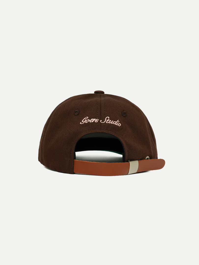 Goers Studio Horse Snapback in Brown