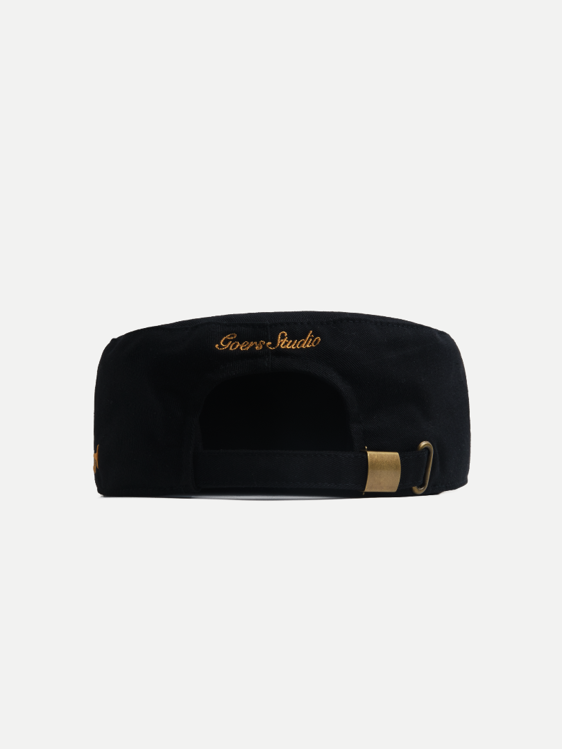 Goers Studio Unforgettable Painters Cap in Black
