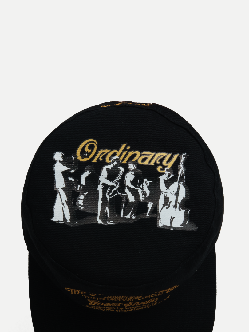 Goers Studio Unforgettable Painters Cap in Black
