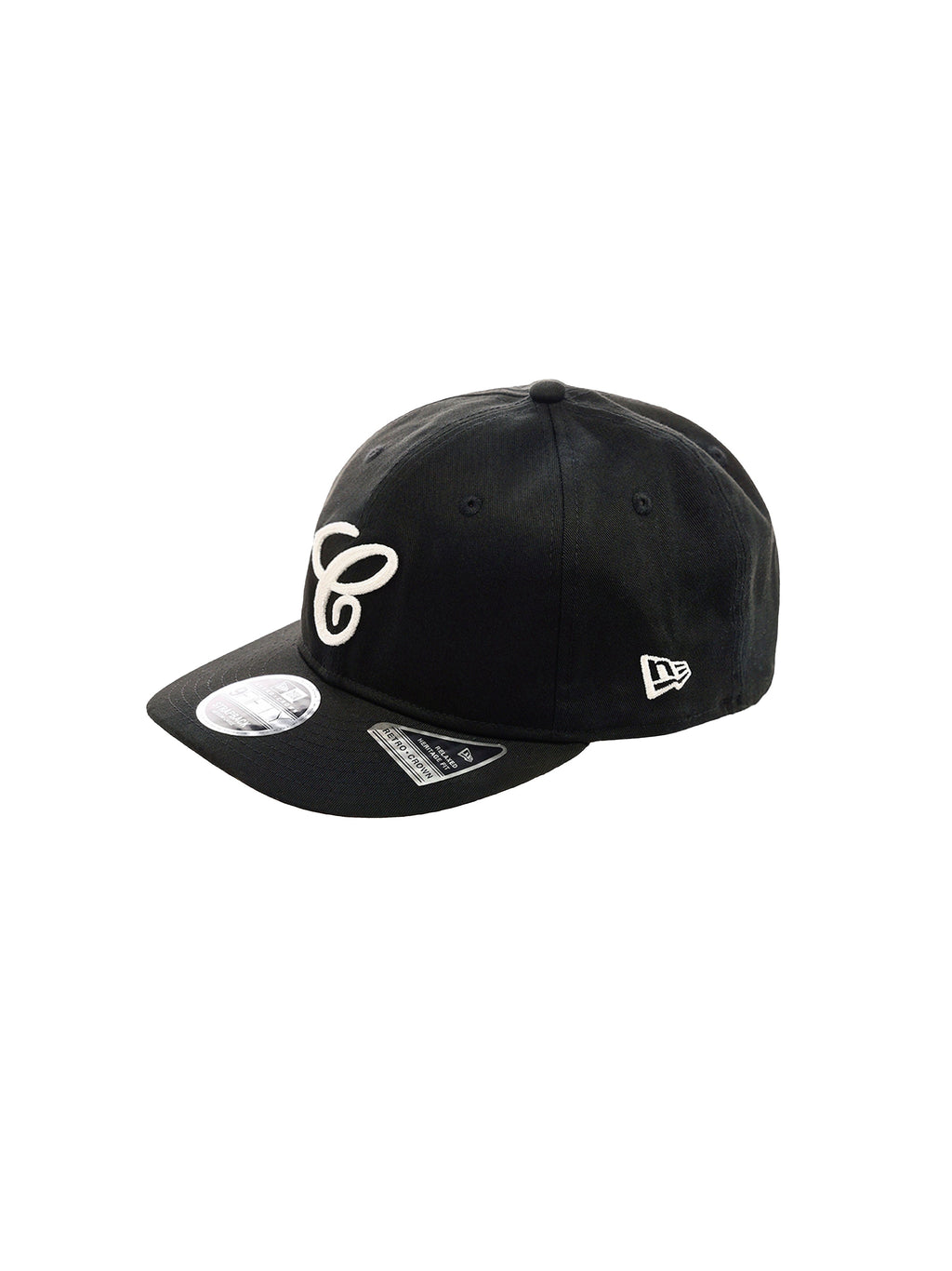 6CRAYON × NEW ERA 9FIFTY (ZIPPER Exclusive for Select Stores) Black Adjustable Baseball Cap RC950
