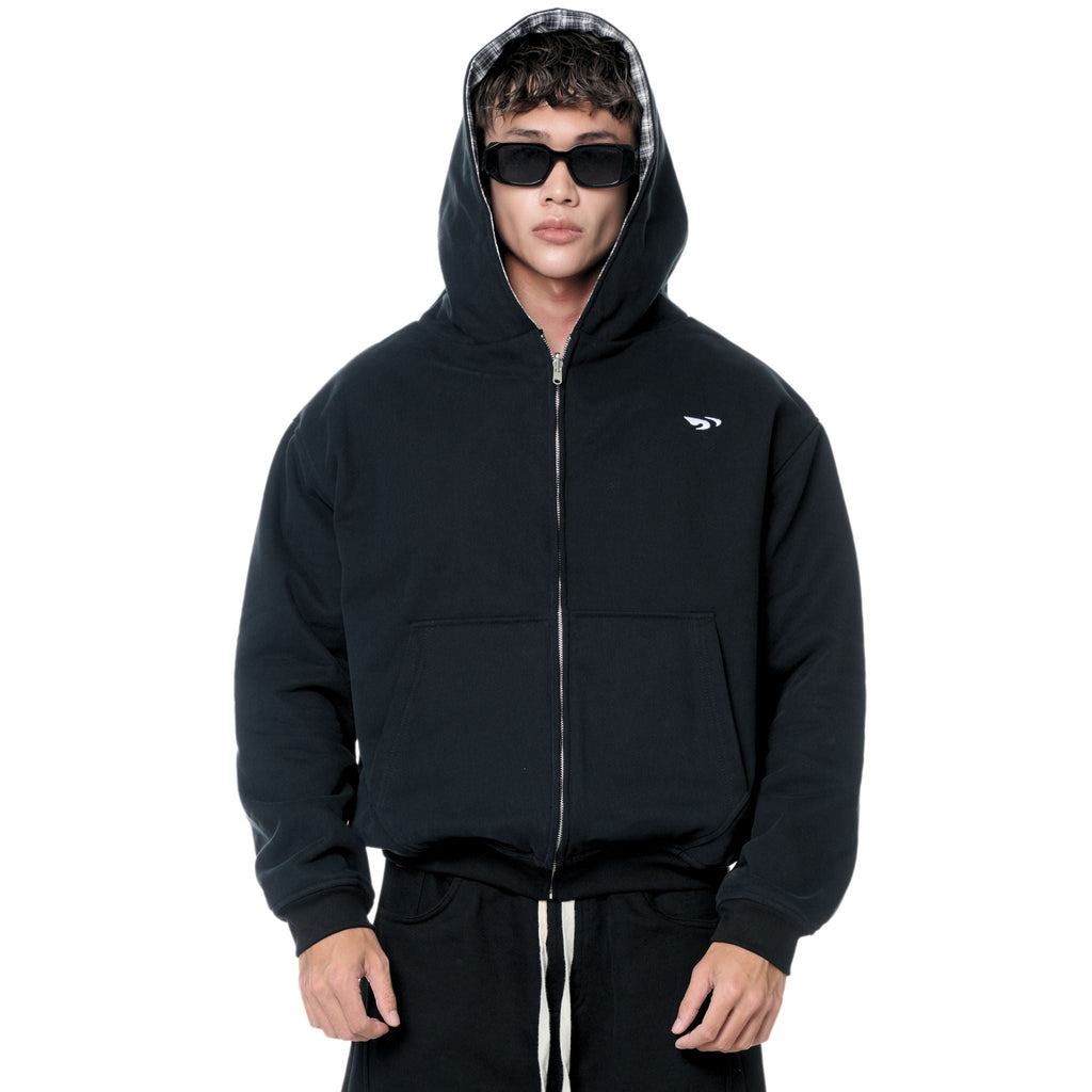 PUSH PUSH PP FLIPSIDE ZIP HOODIE