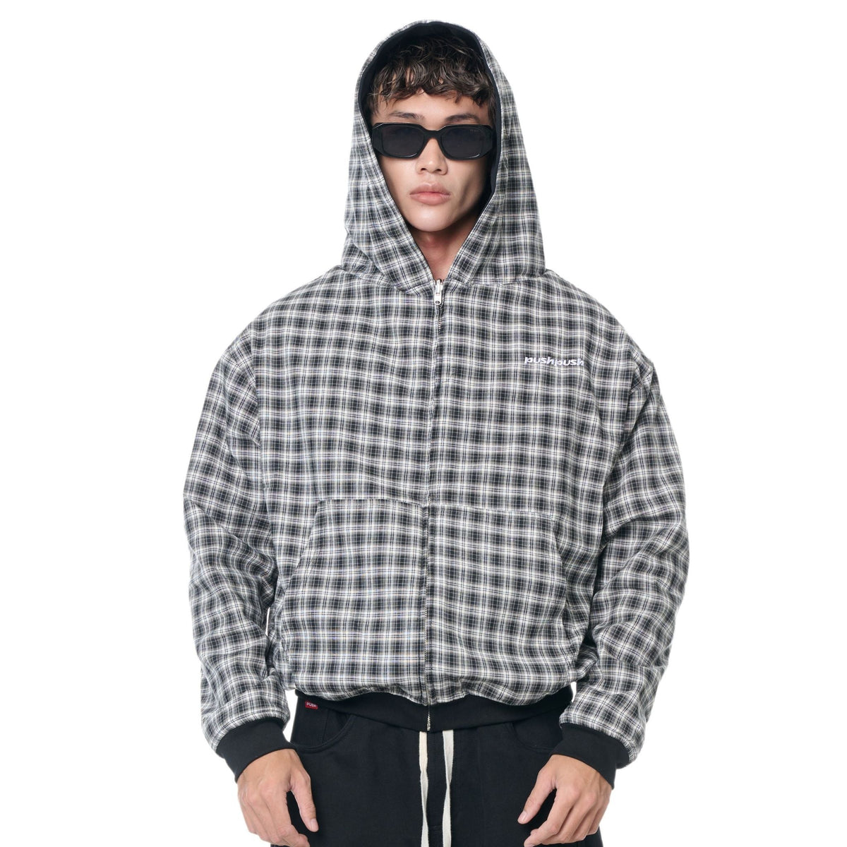 PUSH PUSH PP FLIPSIDE ZIP HOODIE