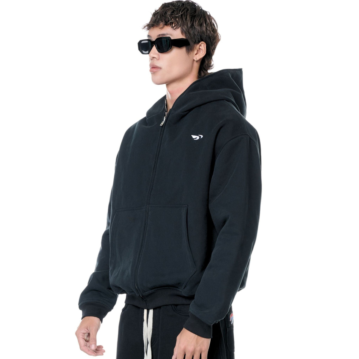 PUSH PUSH PP FLIPSIDE ZIP HOODIE
