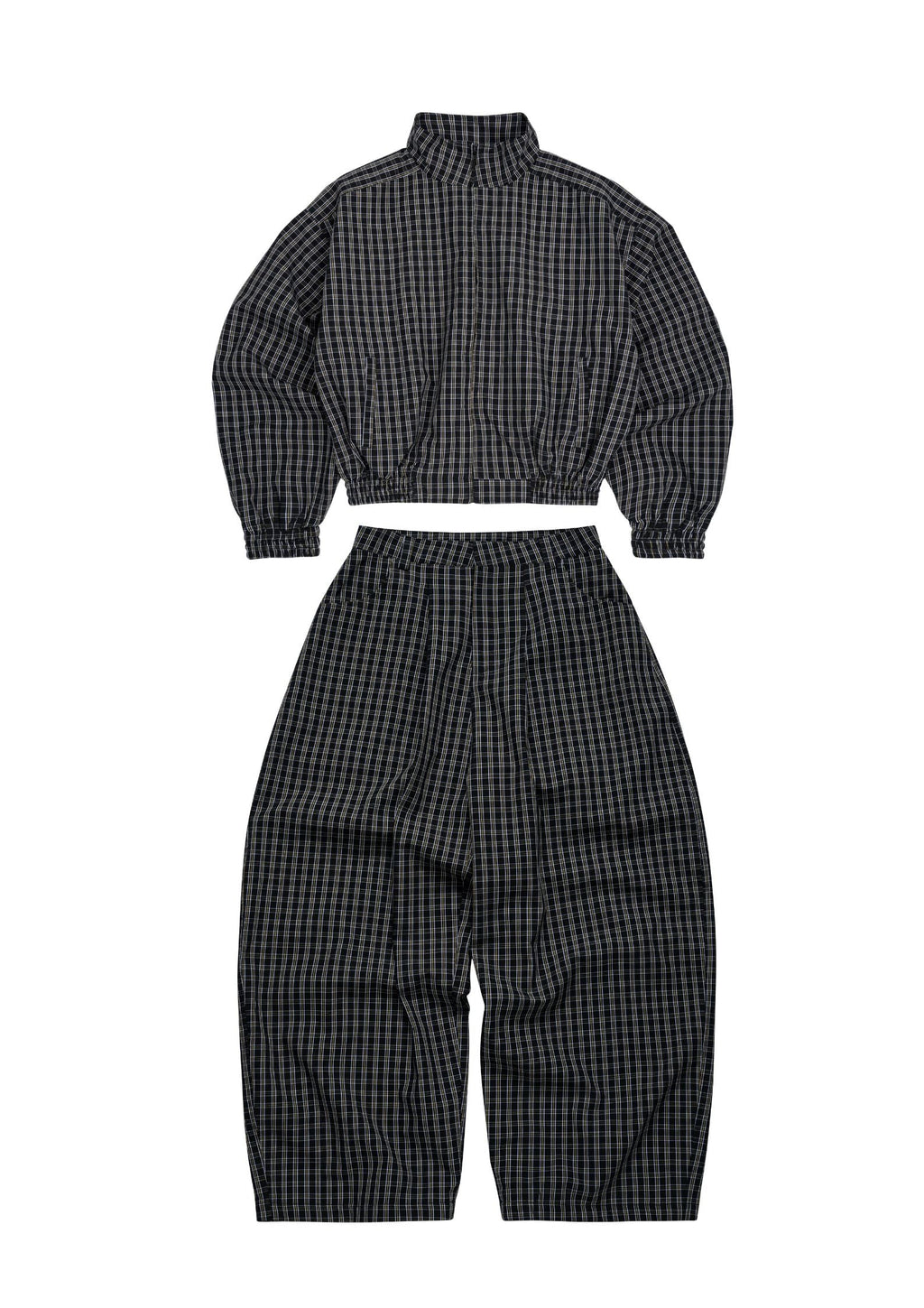 PUSH PUSH Gingham Uniform Set - Golden Noir