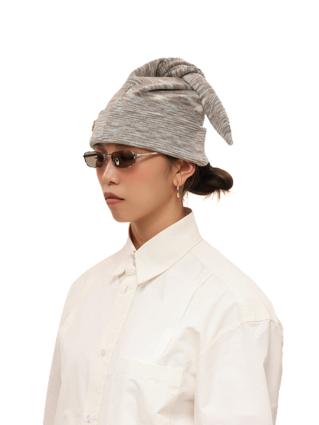 6CRAYON Multi-Way 3-Ear Knit Beanie