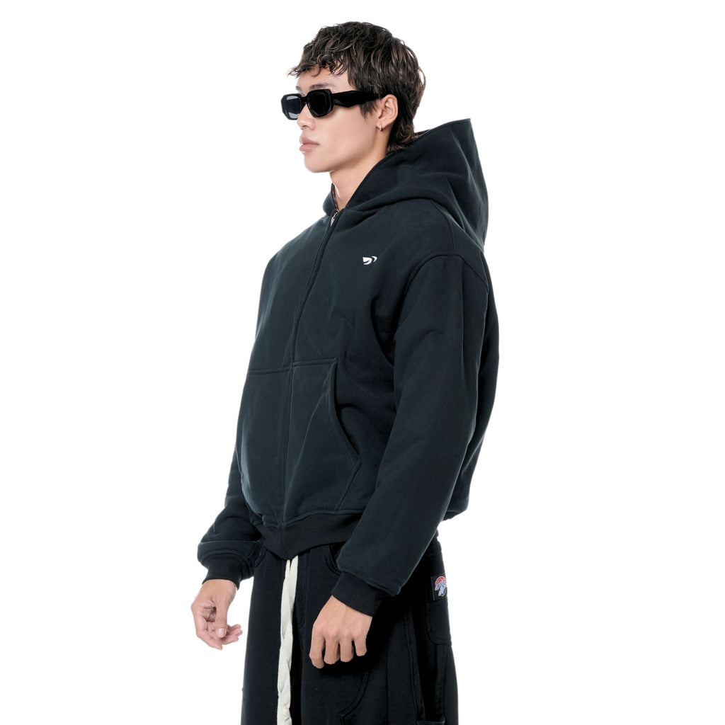 PUSH PUSH PP FLIPSIDE ZIP HOODIE