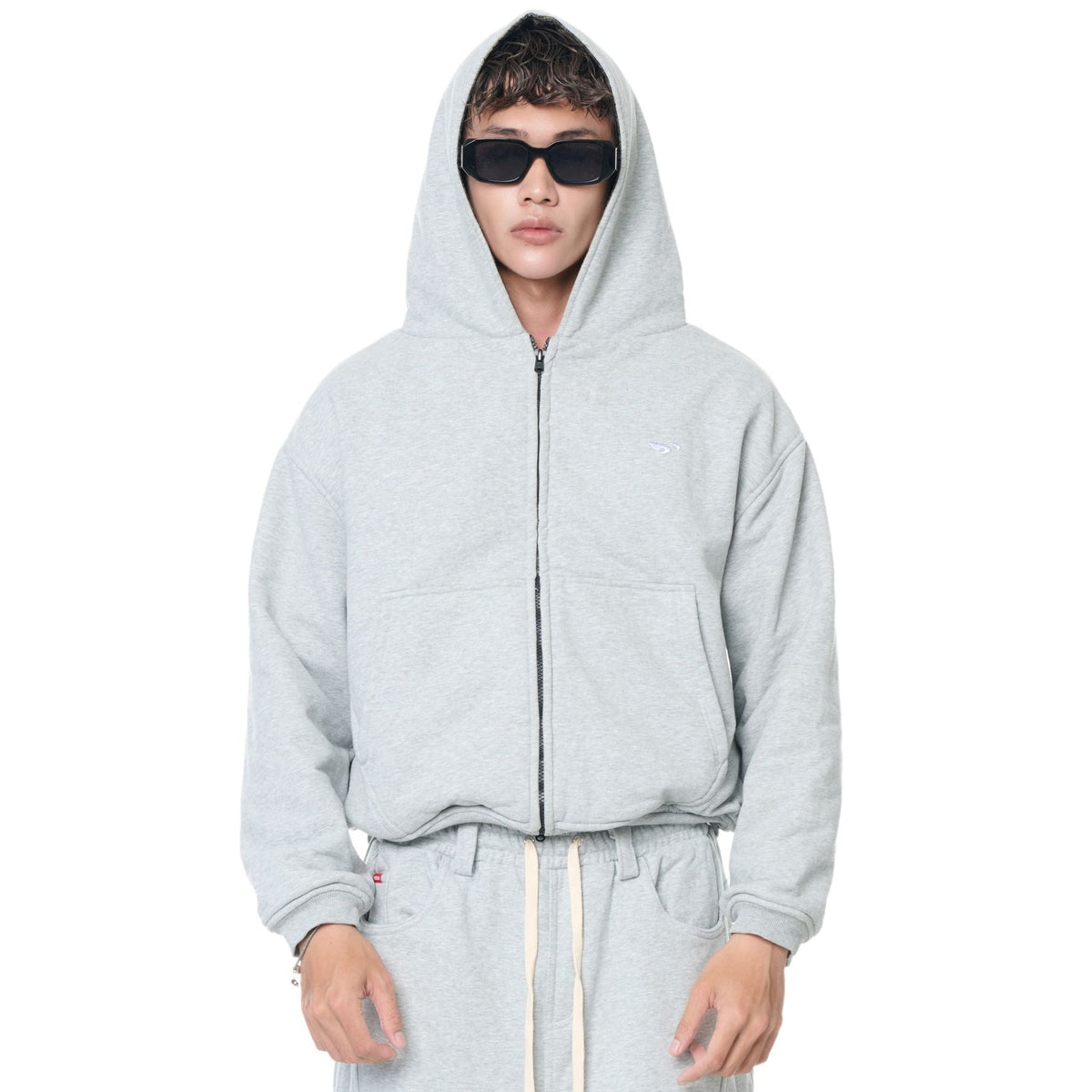 PUSH PUSH PP FLIPSIDE ZIP HOODIE