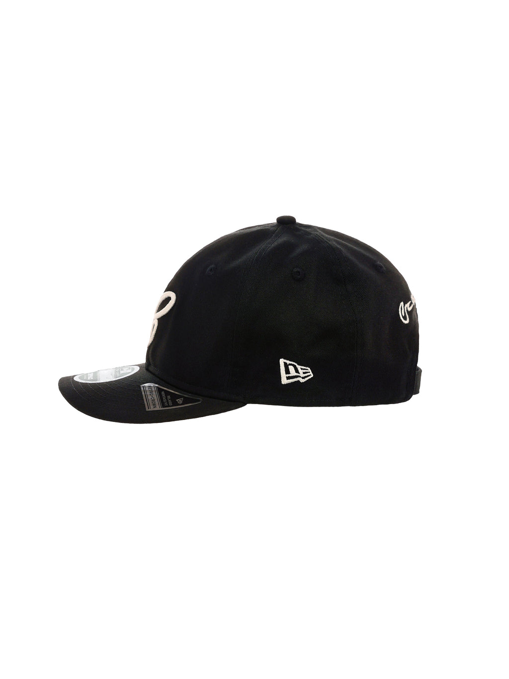 6CRAYON × NEW ERA 9FIFTY (ZIPPER Exclusive for Select Stores) Black Adjustable Baseball Cap RC950