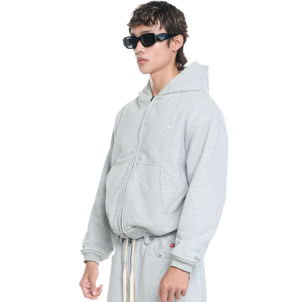 PUSH PUSH PP FLIPSIDE ZIP HOODIE