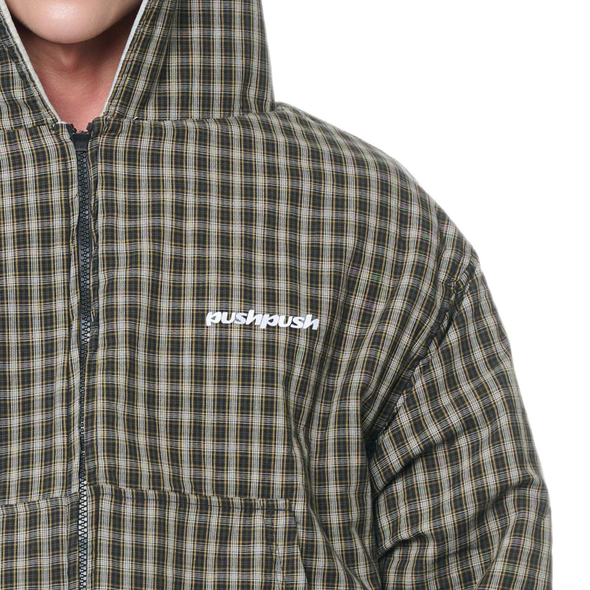 PUSH PUSH PP FLIPSIDE ZIP HOODIE