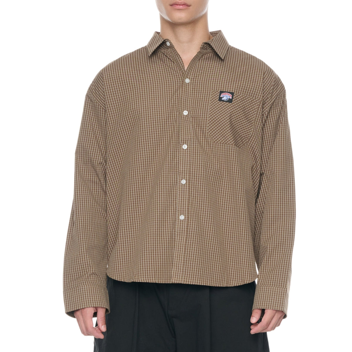 PUSH PUSH Gingham Oversize Shirt