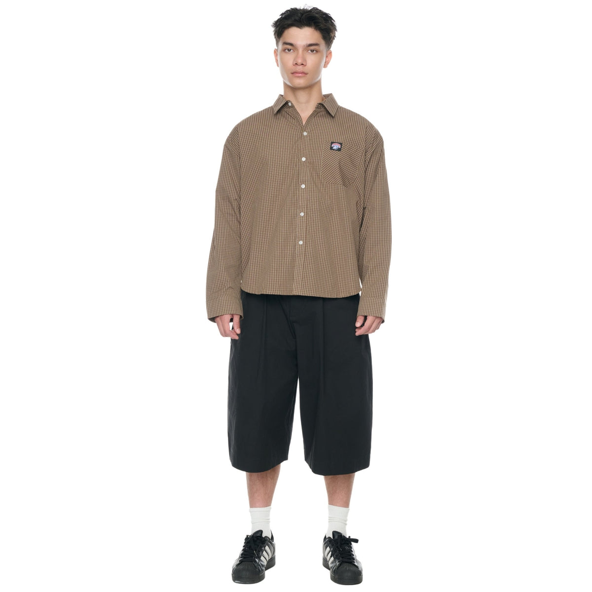 PUSH PUSH Gingham Oversize Shirt