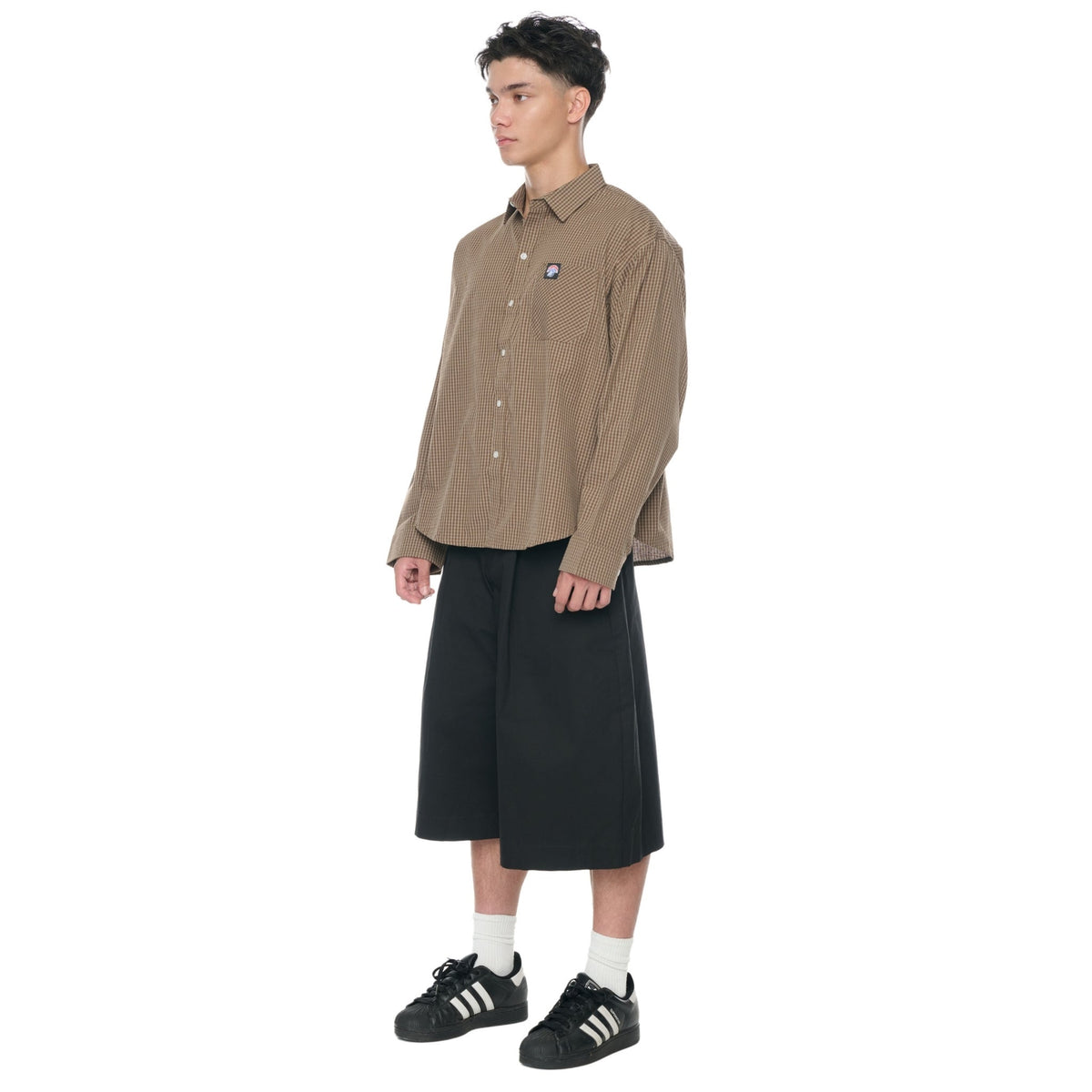 PUSH PUSH Gingham Oversize Shirt