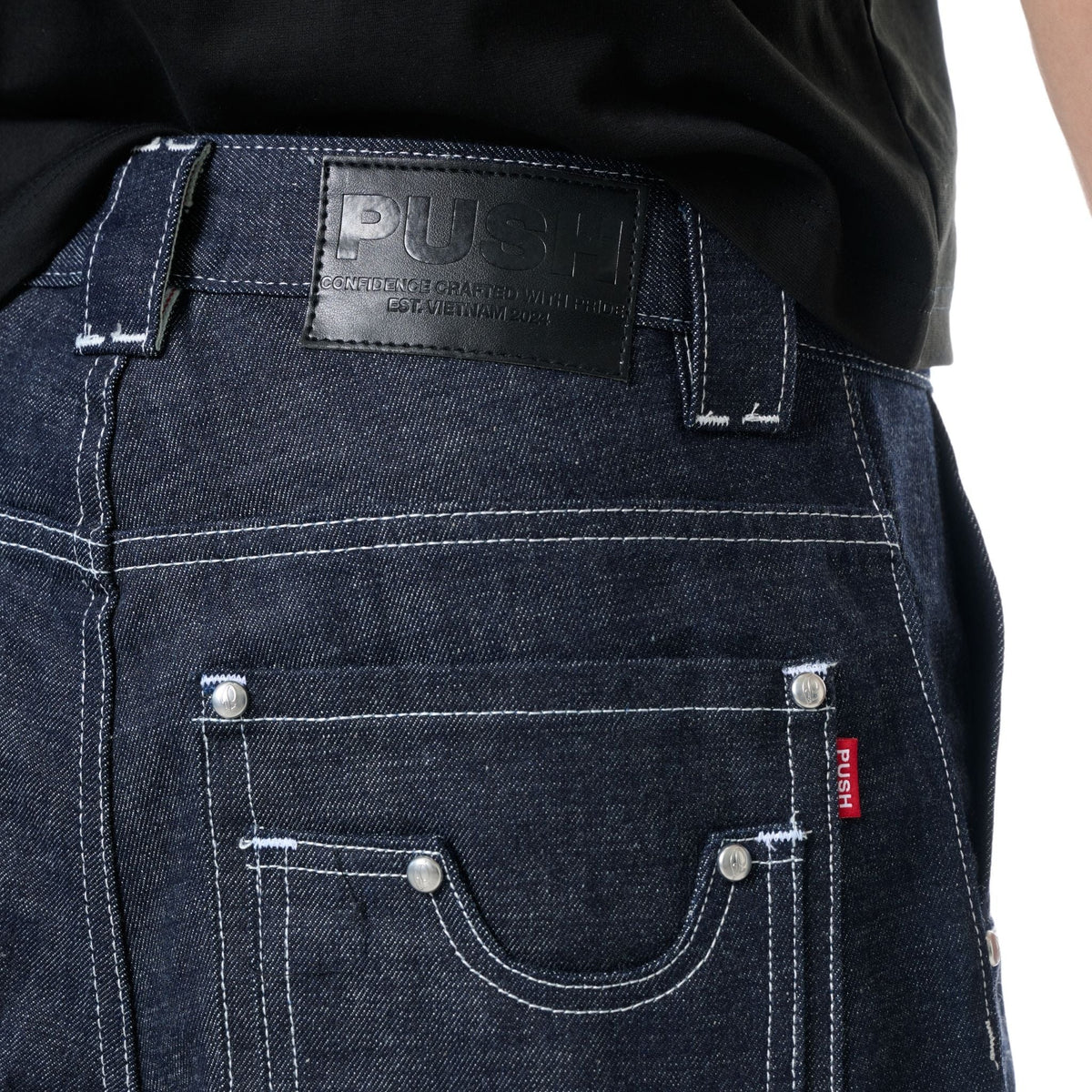PUSH PUSH BRAKK SELVEDGE JORT