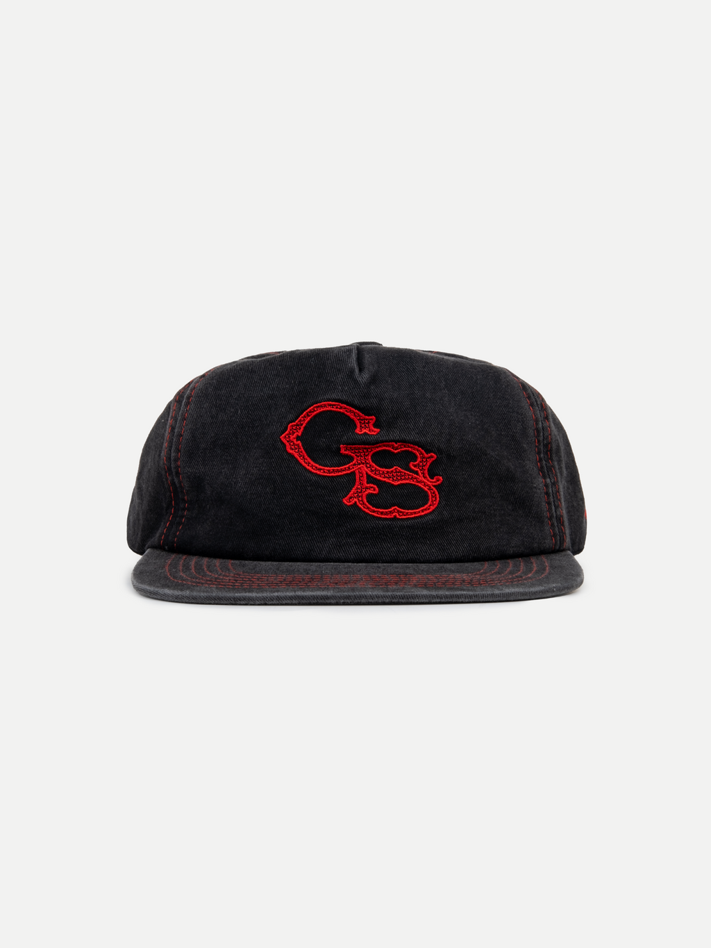 Goers Studio Signature Cap in Washed Black