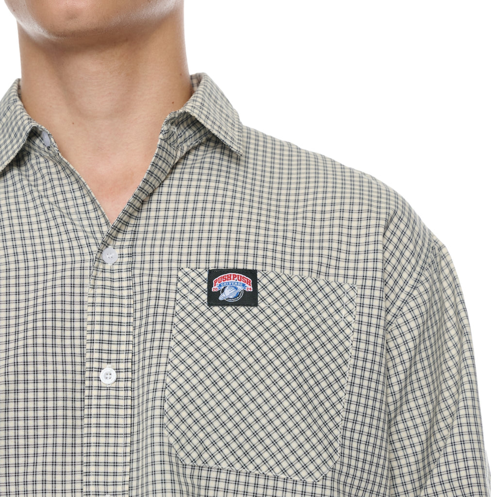 PUSH PUSH Gingham Oversize Shirt