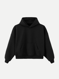 Goers Studio Capsule Boxy Hoodie in Black