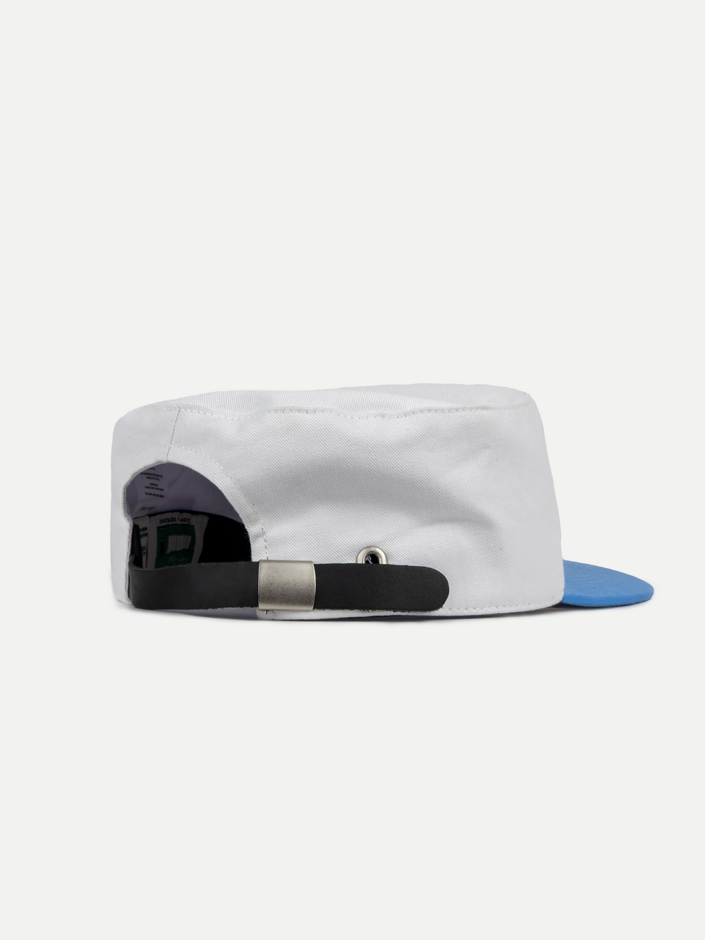 Goers Studio Signature Pillbox Cap in Blue & White