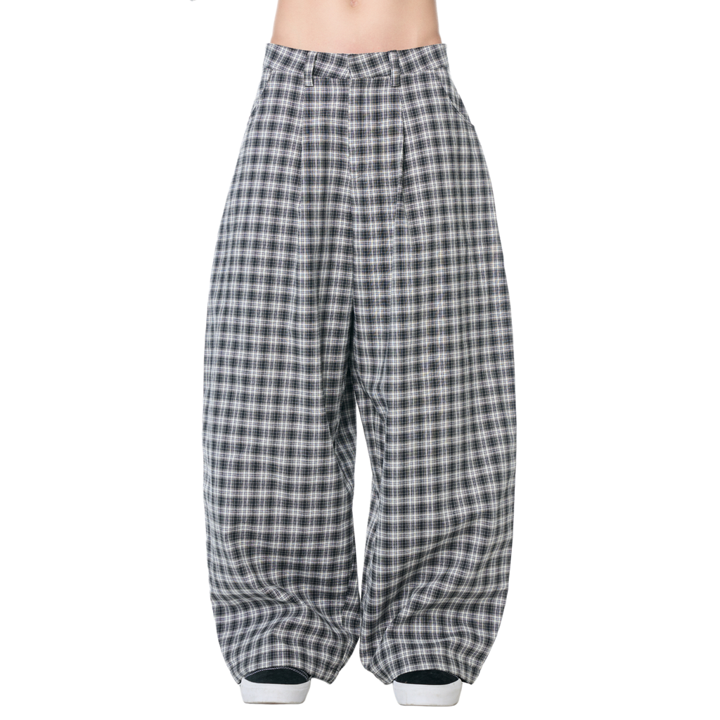 PUSH PUSH Gingham Wide Pants