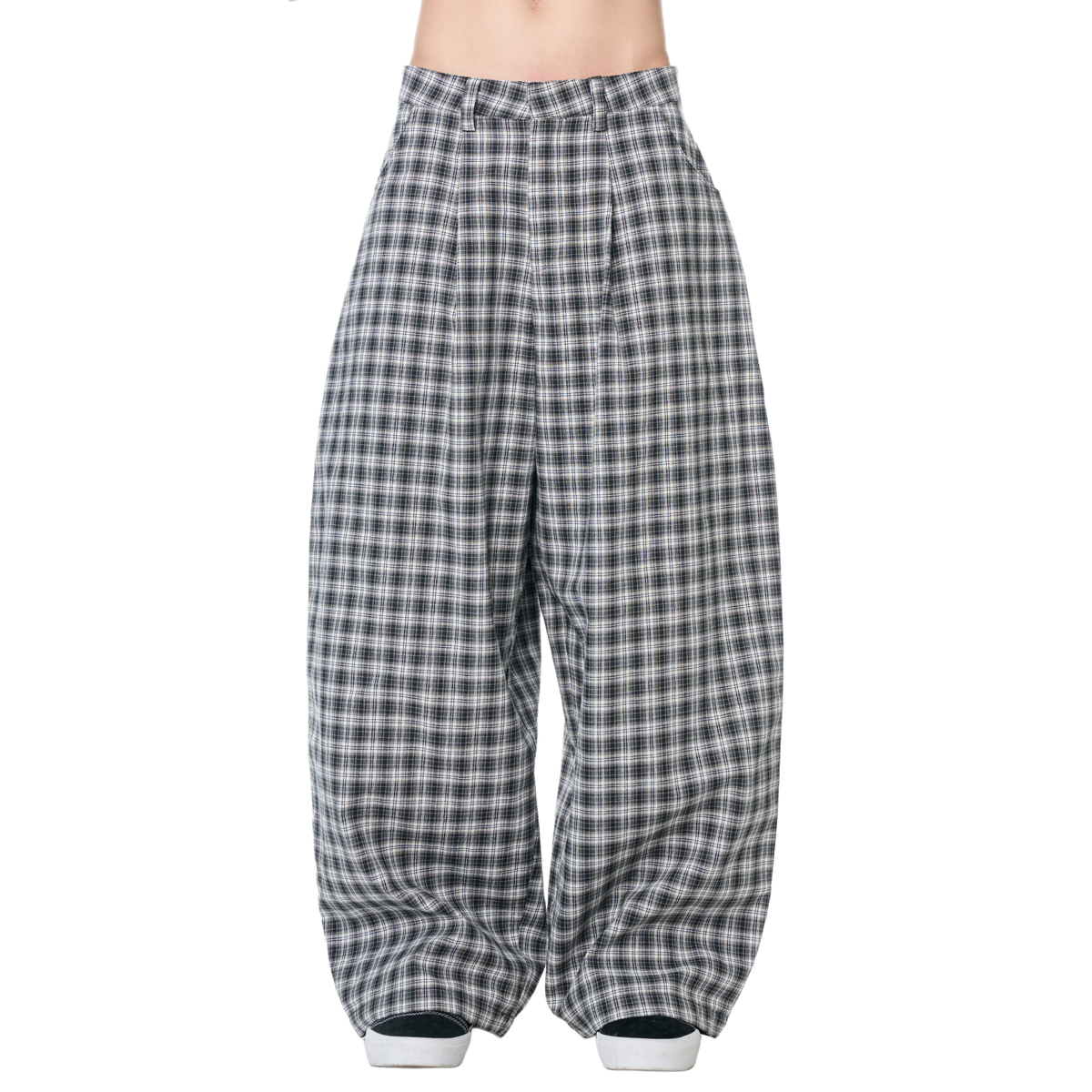 PUSH PUSH Gingham Wide Pants