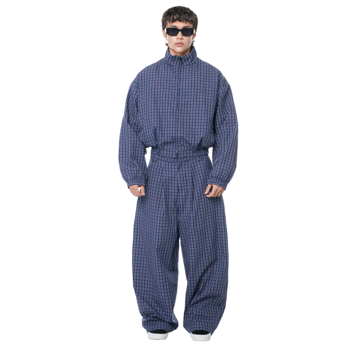 PUSH PUSH Gingham Wide Pants