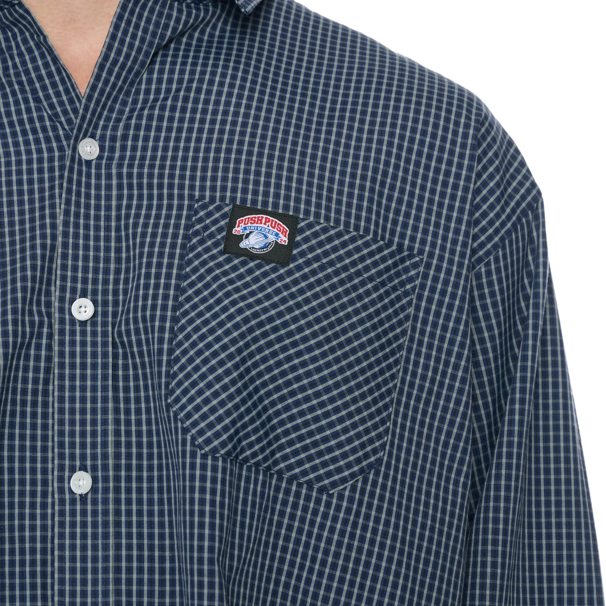 PUSH PUSH Gingham Oversize Shirt
