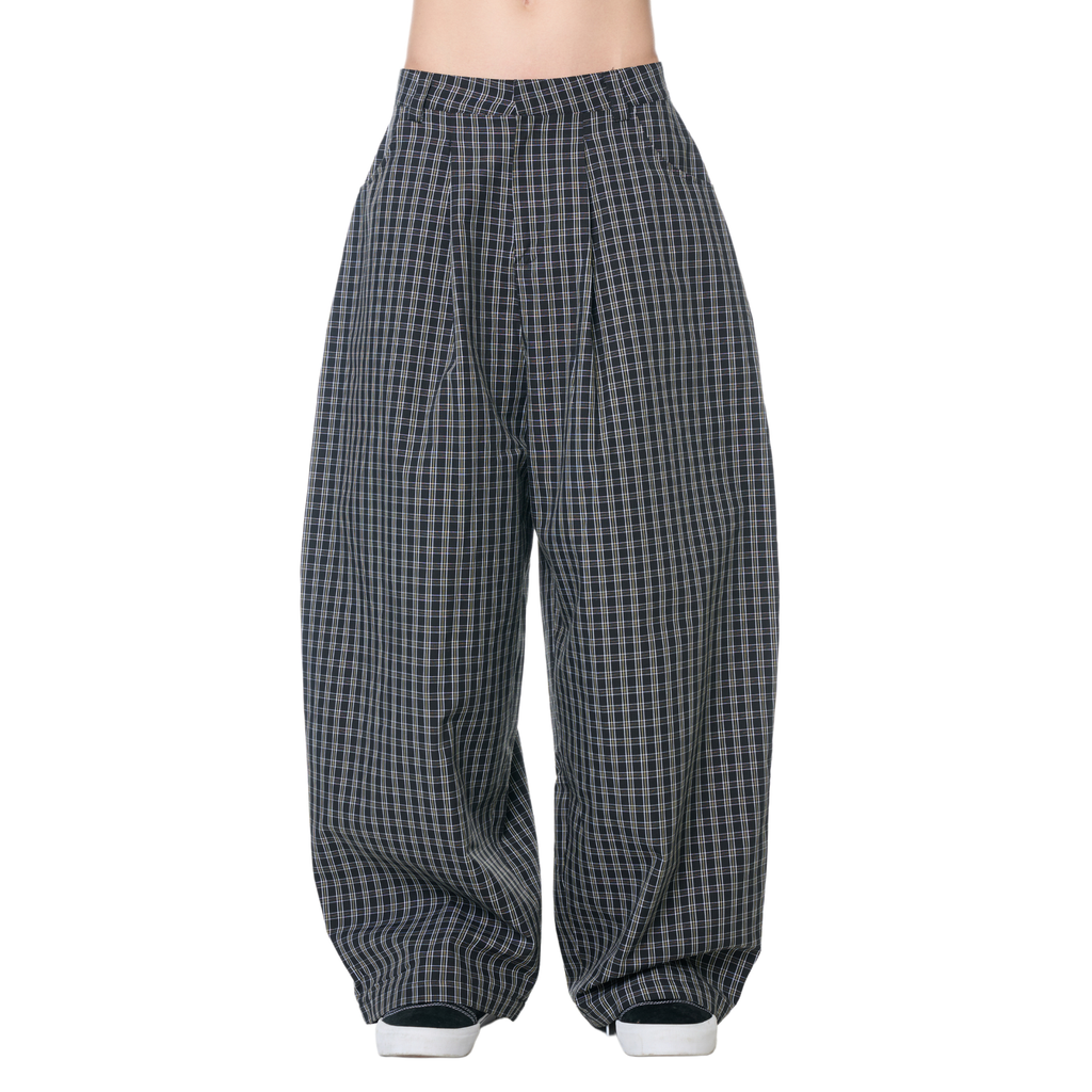 PUSH PUSH Gingham Wide Pants