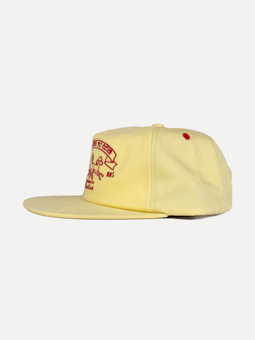 Goers Studio Pet Club Cap in Vanilla